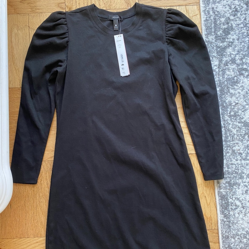 Brand New Black Aqua Dress with Tag